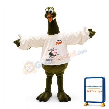 Canadian Swan Mascot Costume For Adult