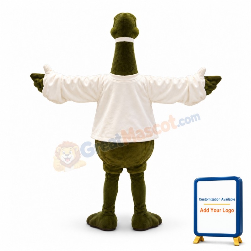 Canadian Swan Mascot Costume For Adult