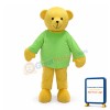 Cute Cartoon Yellow Bear Mascot Costume For Adult