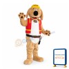 Lovely Scout the Dog Mascot Adult Costume