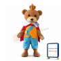 King Teddy Bear Mascot Adult Costume