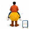 Carry Me Ride On Yellow Ostrich Costume For Oktoberfest