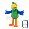 Adult Size Cartoon Colorful Parrot Mascot Costume