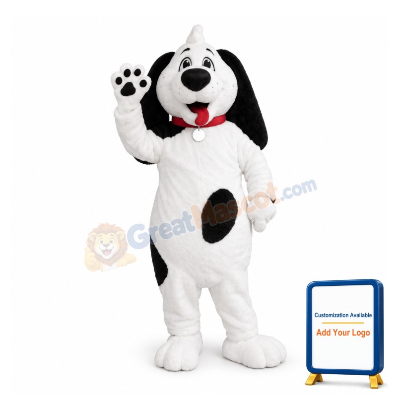 Lovely Ruff the Dog Mascot Adult Costume