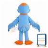 Cute Cartoon Baby Blue Goose Mascot Adult Costume