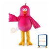 Adult Cartoon Pink Hen Mascot Costume
