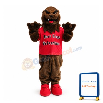 Fierce Wolverines High School Mascot Costume
