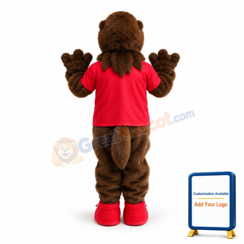 Fierce Wolverines High School Mascot Costume