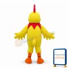 Adult Size Cartoon Yellow Bird Mascot Costume