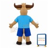 Adult Cartoon Brown Buffalo Mascot Costume