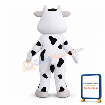 Cute Cartoon Baby Cow With Nipple Mascot Costume