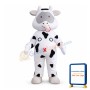 Cute Cartoon Baby Cow With Nipple Mascot Costume