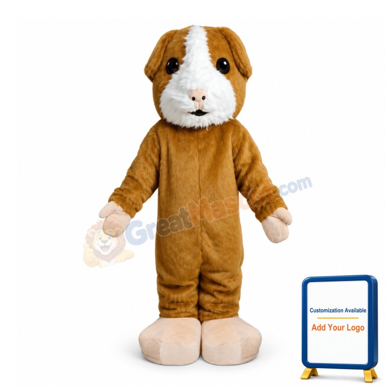 Cute Hamster Mascot Adult Costume
