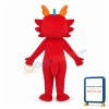 Adult Cartoon Chinese Fire Dragon Mascot Costume