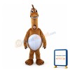 Adult Brown Dinosaur Lightweight Mascot Costume