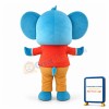 Cute Cartoon Blue Elephant Lightweight Mascot Adult Costume