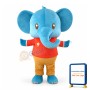 Cute Cartoon Blue Elephant Lightweight Mascot Adult Costume
