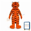 Fierce Adult Tiger Plush Lightweight Mascot Costume