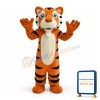 Old Tiger Cartoon Mascot Costume