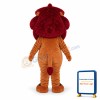 Angry African Lion Cartoon Mascot Costume