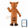 Cartoon Brown Raccoon Mascot Costume For Adult