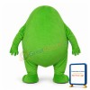 Adult Cartoon Green Monster Lightweight Mascot Costume