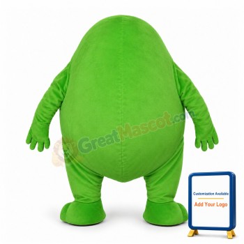 Adult Cartoon Green Monster Lightweight Mascot Costume