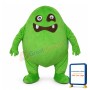 Adult Cartoon Green Monster Lightweight Mascot Costume