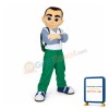 Adult Schoolboy Mascot Costume