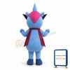 Cool Cartoon Blue Unicorn Mascot Adult Costume