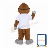 Cartoon Adult Brown Seal Lion Mascot Costume