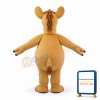 Light Brown Kangaroo Lightweight Mascot Costume