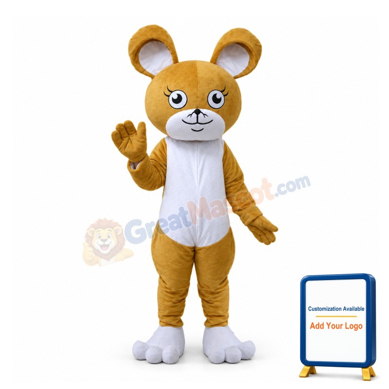 Cartoon Little Kangaroo Mascot Costume