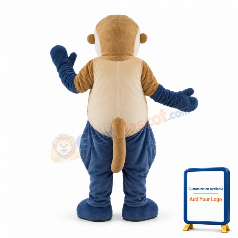 2nd Version Of Proboscis Monkey Mascot Costume