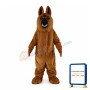 German Shepherd Dog Long Fur Mascot Adult Costume