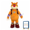 Adult Cartoon Evil Tiger Mascot Costume