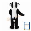 Fierce Badger Mascot Adult Costume