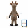 Cartoon Leopard Giraffe Mascot Adult Costume