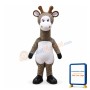 Cartoon Leopard Giraffe Mascot Adult Costume
