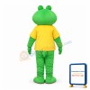 Lovely Cartoon Frog Mascot Adult Costume