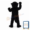 Fierce Black Bear Mascot Costume