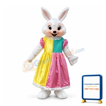 Mrs. Easter Bunny Mascot Costume