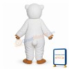 Adult plush White Monkey Lightweight Mascot Costume