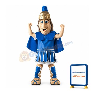 Blue Trojan Mascot Costume