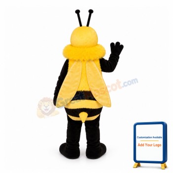 Adult Plush Bee Mascot Costume
