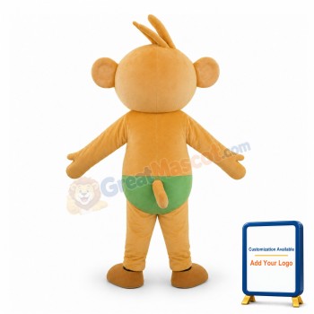 Clumsy Yojojo the Baby Monkey Mascot Costume