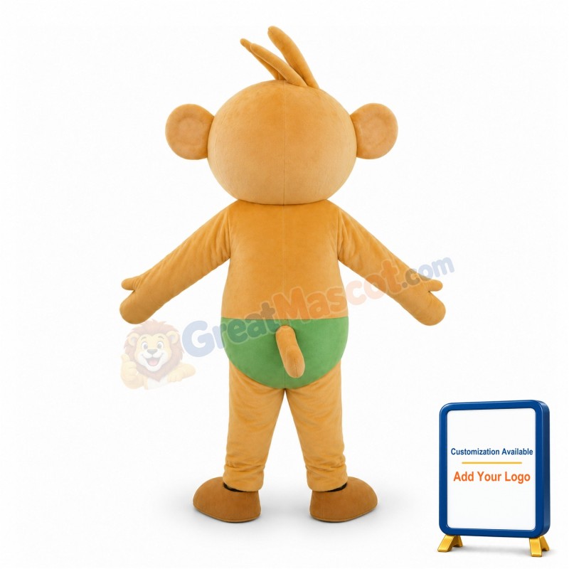 Clumsy Yojojo the Baby Monkey Mascot Costume
