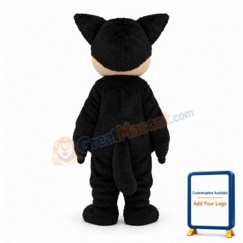 Cute Black Bat Mascot Adult Costume