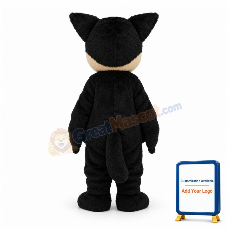 Cute Black Bat Mascot Adult Costume