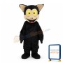 Cute Black Bat Mascot Adult Costume  